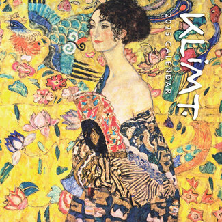 Red Robin Klimt Calendar 2025