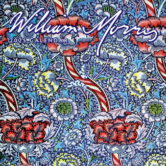 Red Robin William Morris Calendar 2025
