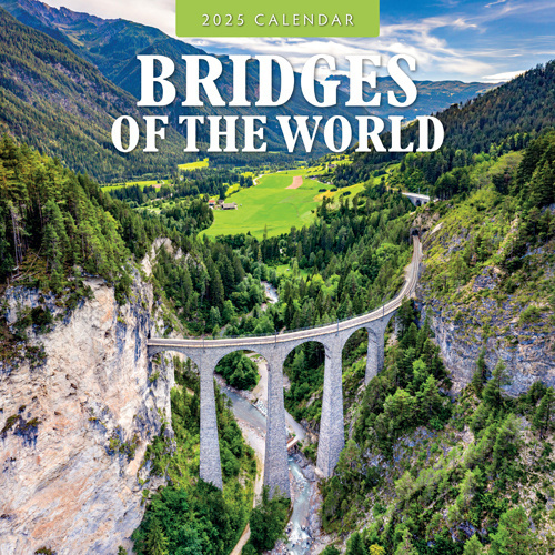 Buying Bridges of the World Calendar 2025? Quick and easy online
