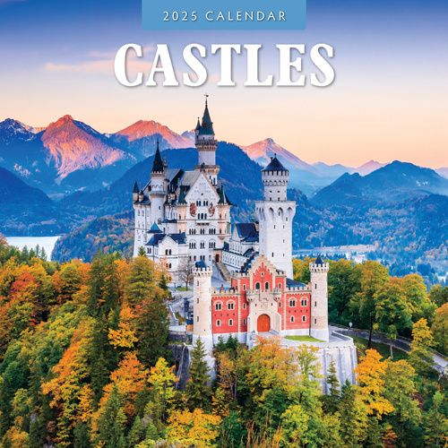 Buying Castles Calendar 2025? Ordered easily and quickly online