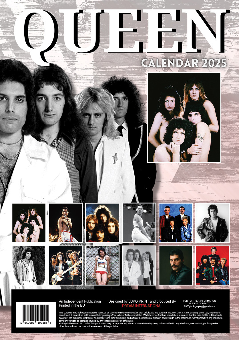 Buying Queen Calendar 2025 simply order online