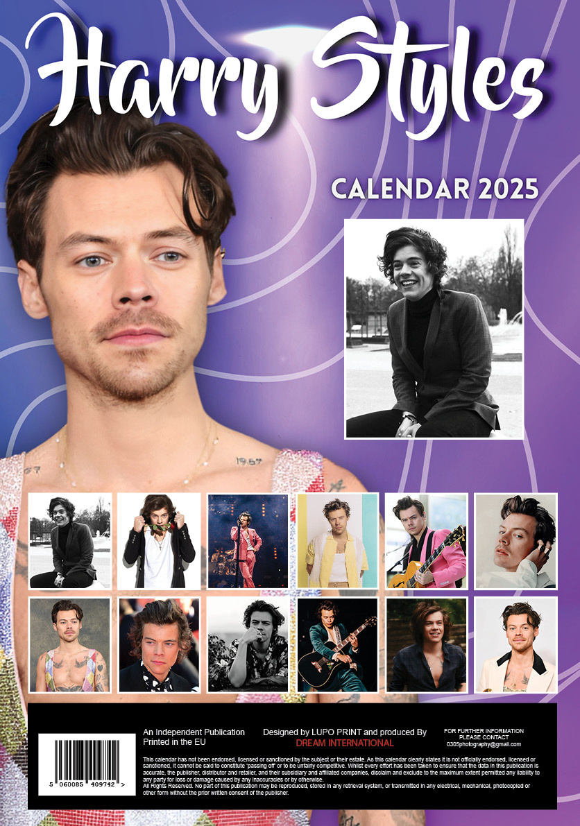 Buying Harry Styles Calendar 2025 simply order online