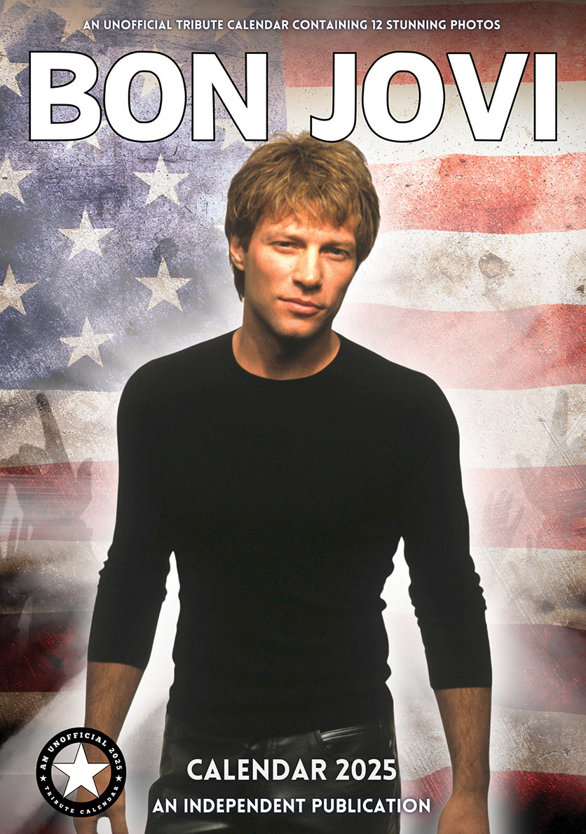 Acheter Calendrier Bon Jovi 2025 Commander facilement en ligne