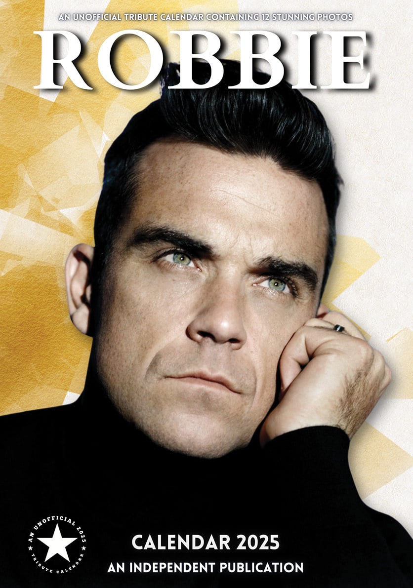 Acheter le Calendrier Robbie Williams 2025 A3 ? Commande facilement en