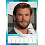 Calendario Chris Hemsworth 2025 A3