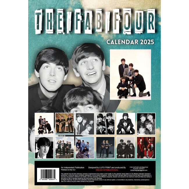 Buying The Beatles Calendar 2025 A3? Order online