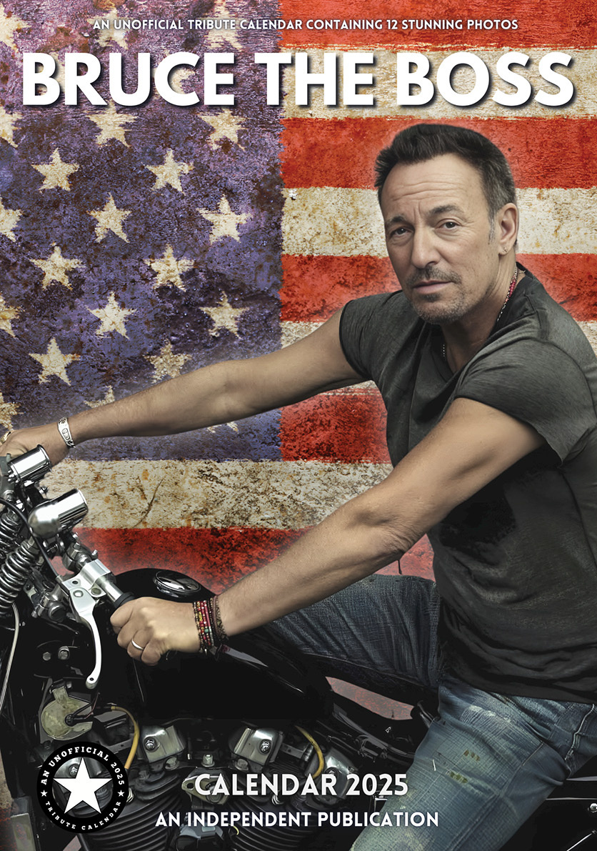 el Calendario Bruce Springsteen 2025 A3? Pídelo fácilmente