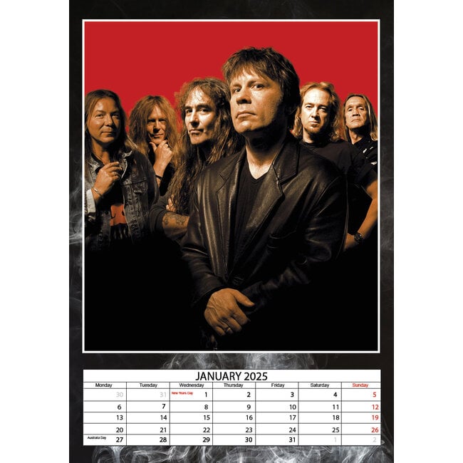 Comprar Calendario Iron Maiden 2025 A3? Haz tu pedido online de forma