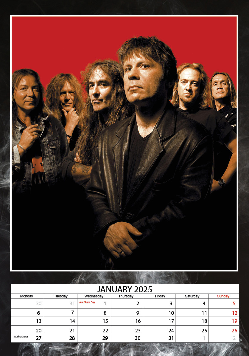 Buying Iron Maiden Calendar 2025 A3? Order online quickly and easily