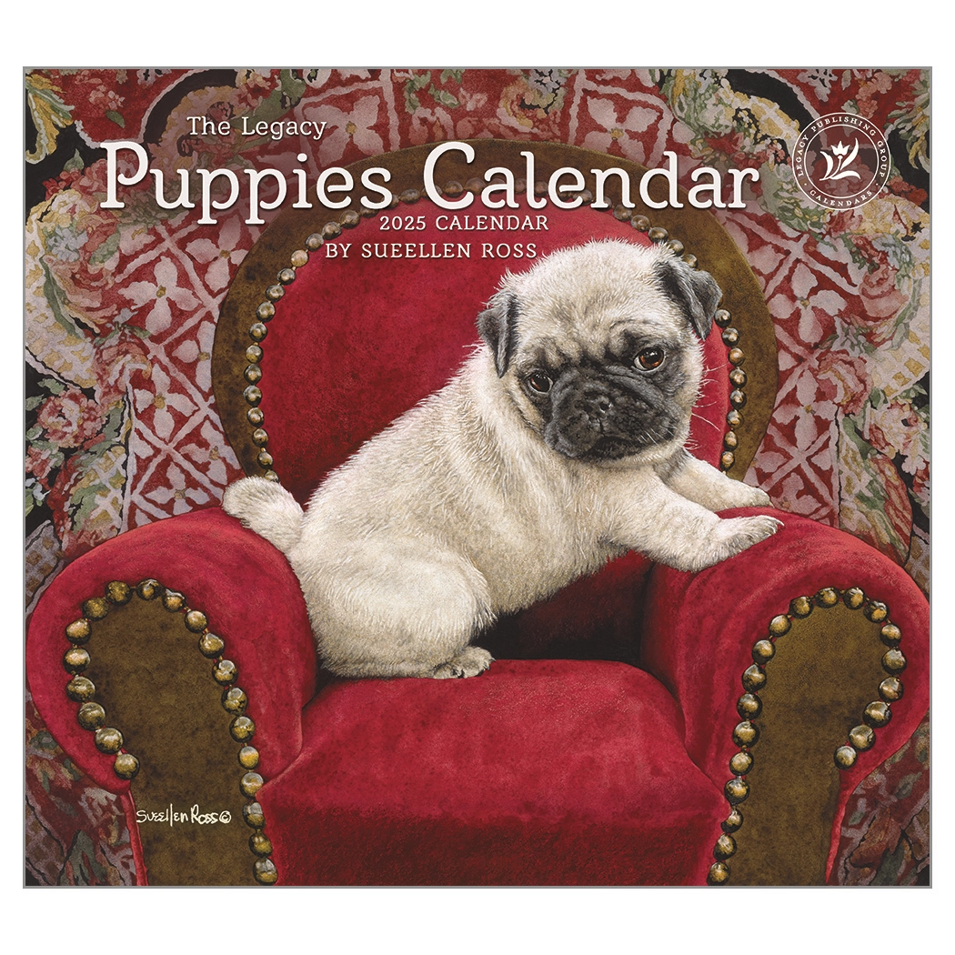 Comprar Cachorros Calendario 2025 Legado Obra de Sueellen Ross