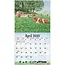 Cows in the Meadow Calendar 2025