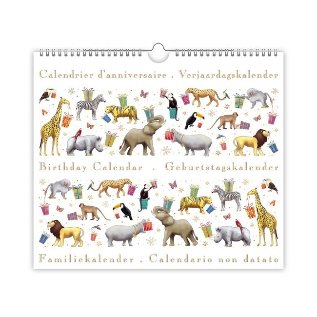 Quire Birthday calendar Various