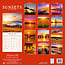 Sunsets Calendar 2025