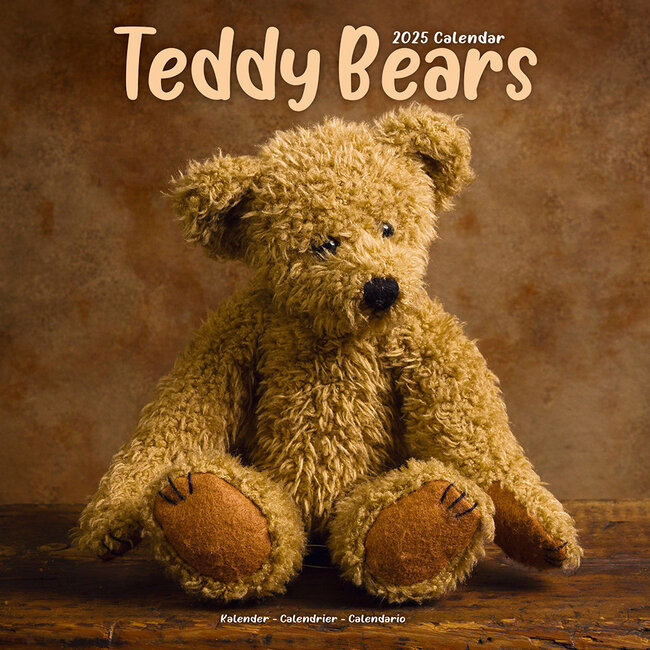 Teddybären-Kalender 2025