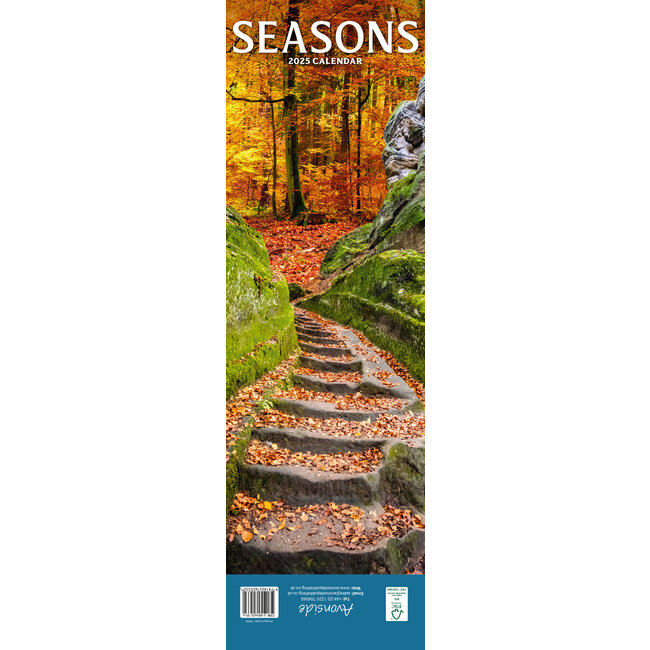 Seasons Calendar 2025 Slimline