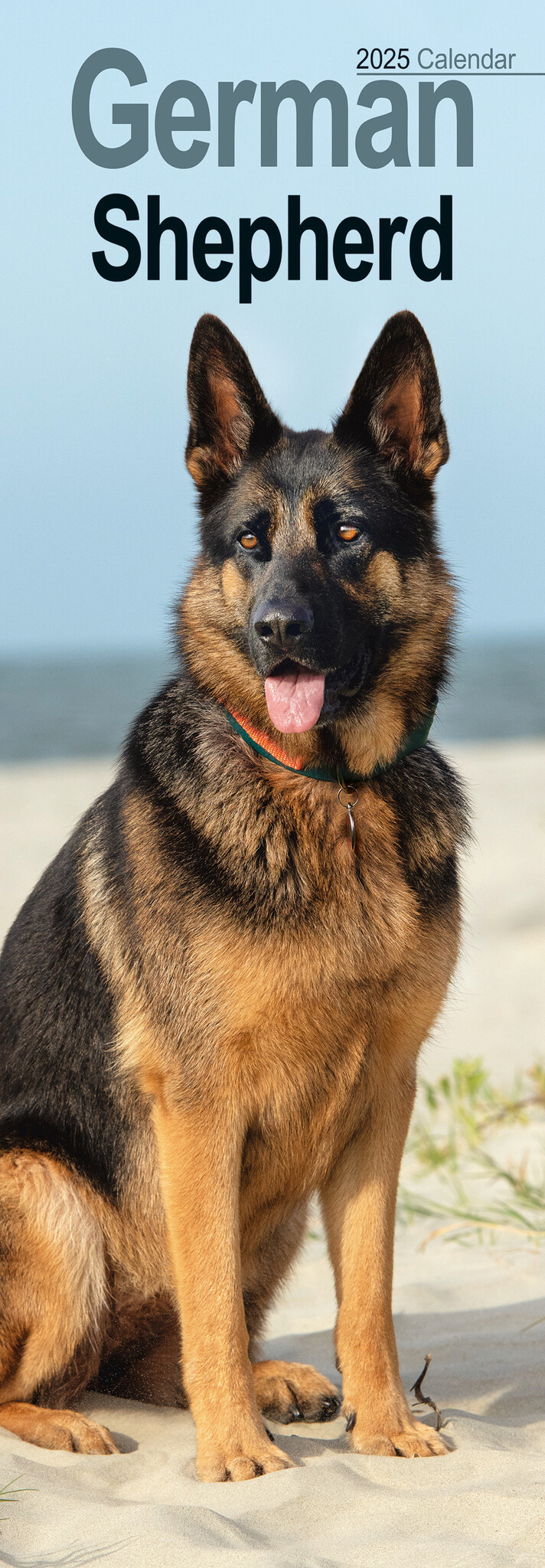 German Shepherd Calendar 2025 Slimline Buy order online easily