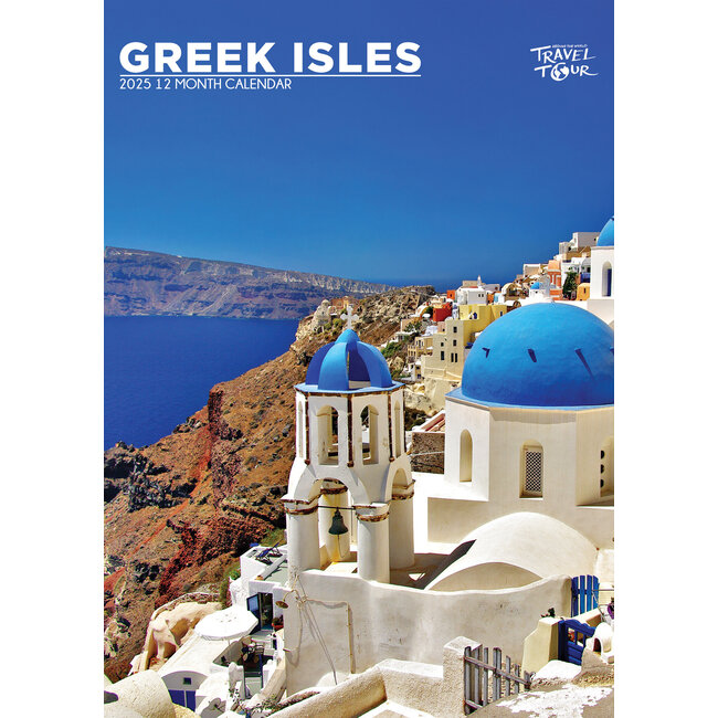 Calendario A3 isole greche 2025