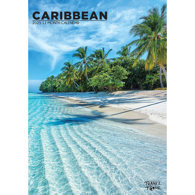 Les Caraïbes Calendrier A3 2025