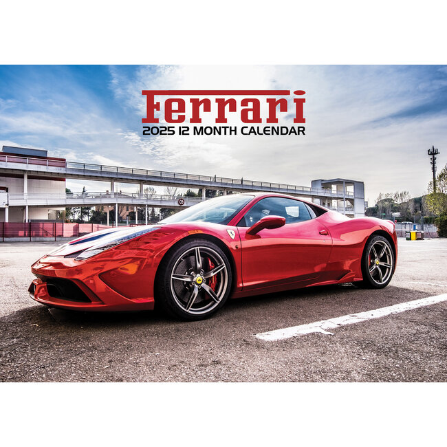 CalendarsRUs Calendario Ferrari 2025