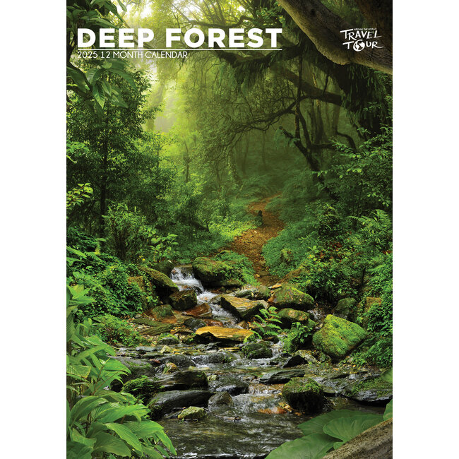 CalendarsRUs Calendario della foresta profonda 2025