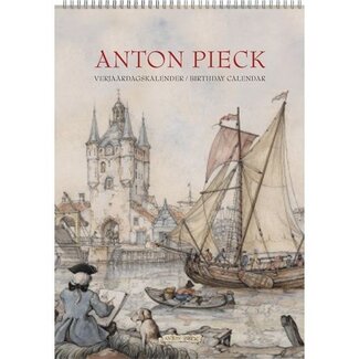 Comello Anton Pieck A4 "Hafenansicht" Geburtstagskalender