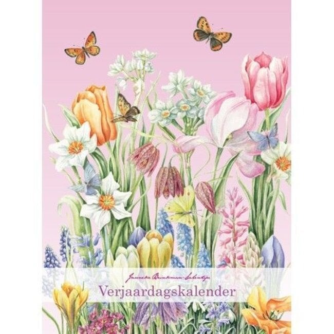 Comello Janneke Brinkman Calendario de cumpleaños flores de primavera