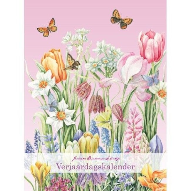 Comello Janneke Brinkman Calendrier des anniversaires Fleurs de printemps