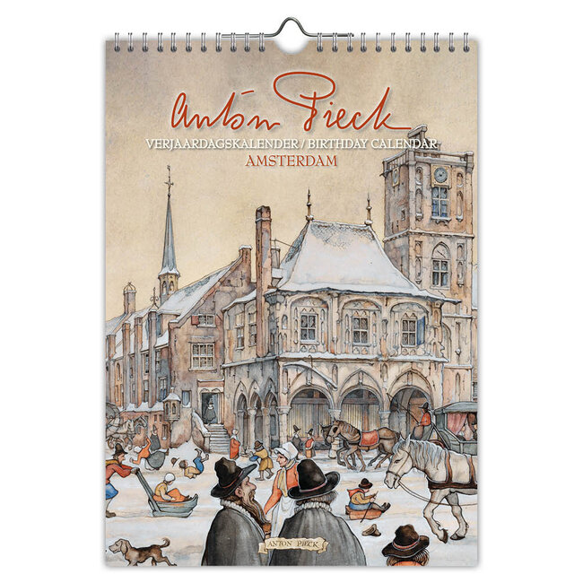 Anton Pieck Amsterdam Birthday Calendar