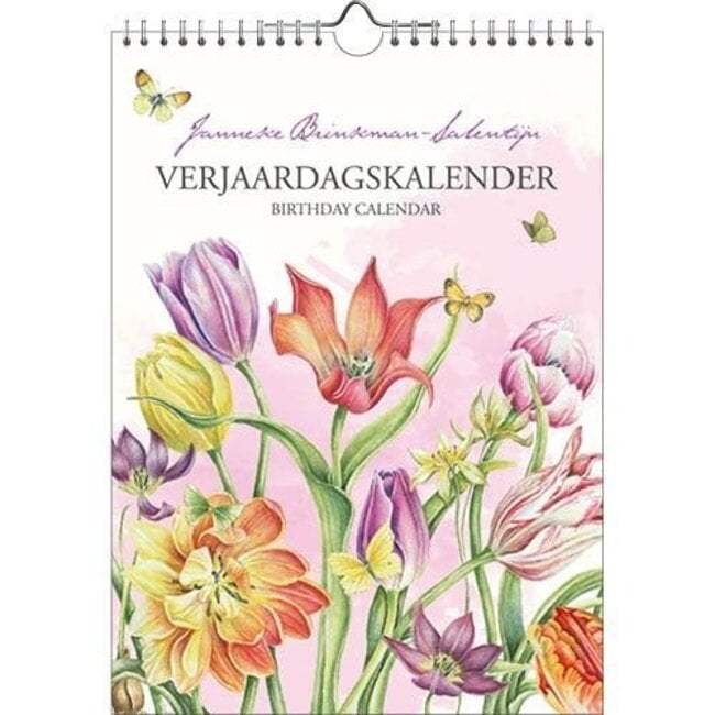Janneke Brinkman Calendrier des anniversaires Tulipes