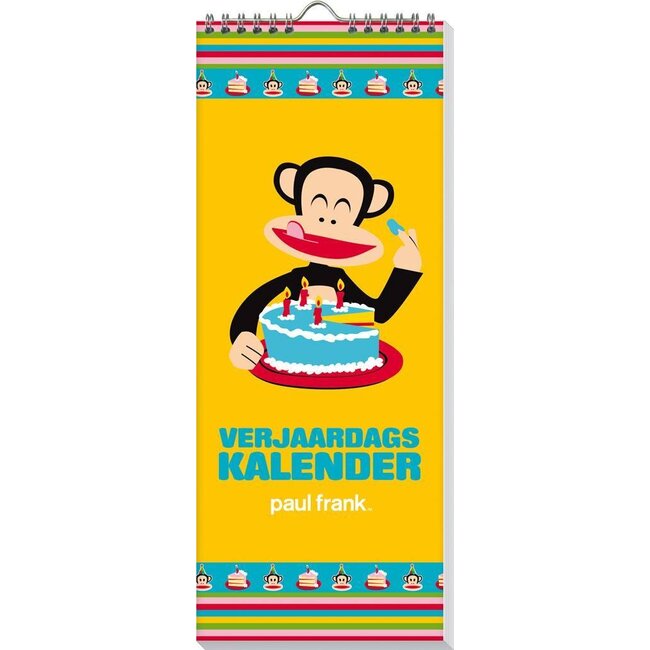 Calendrier des anniversaires de Paul Frank