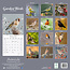 Calendario de aves de jardín 2025