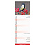 Calendrier des oiseaux de jardin 2025 Slimline