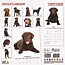 Labrador Retriever Brown Calendar 2025 Modern