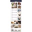 Calendario Sleepy Cat 2025 Slimline