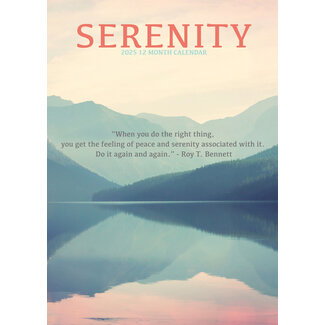 CalendarsRUs Serenity Kalender 2025