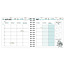 Family Note Agenda Juego de 17 meses 2025