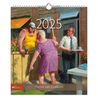 Art Revisited Marius van Dokkum Calendario 2025