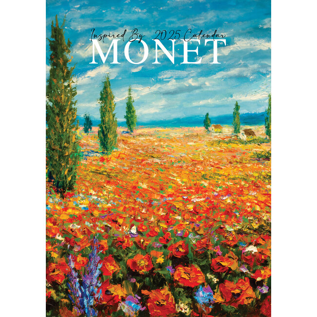 CalendarsRUs Monet Calendar 2025