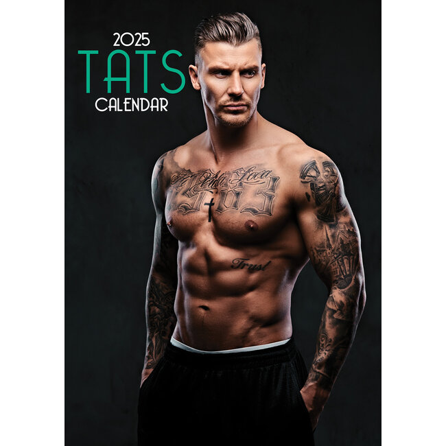 Calendrier des hommes tatoués 2025