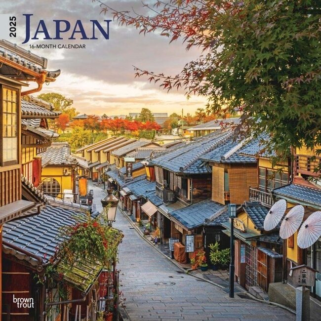 Browntrout Calendario Japón 2025