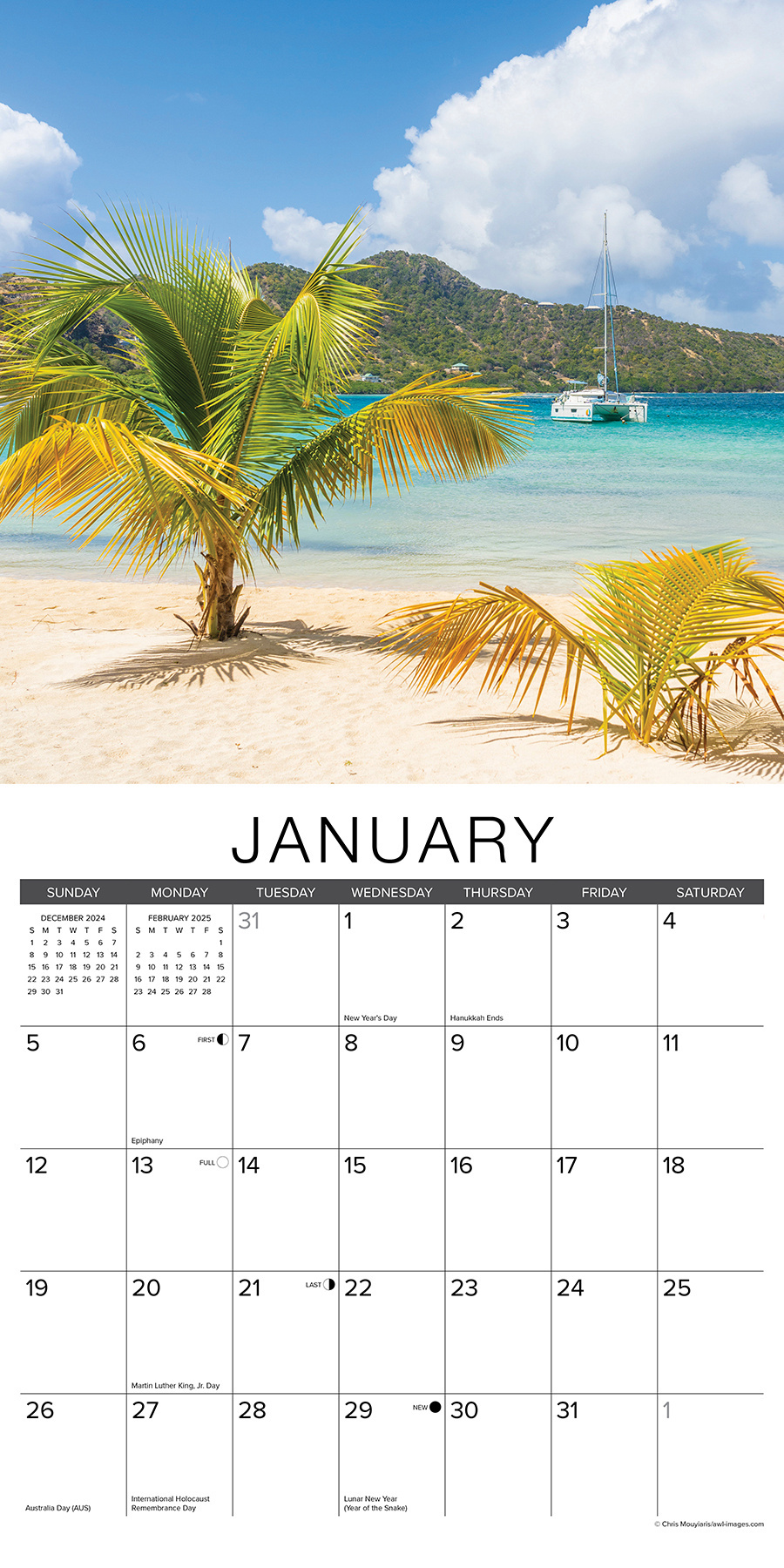 Buying Beach Calendar 2025 Order easily online