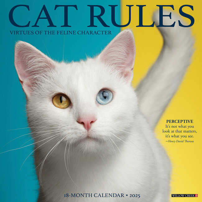 Cat Rules Calendar 2025