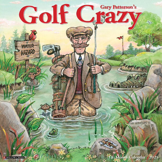 Willow Creek Calendrier Golf Crazy 2025