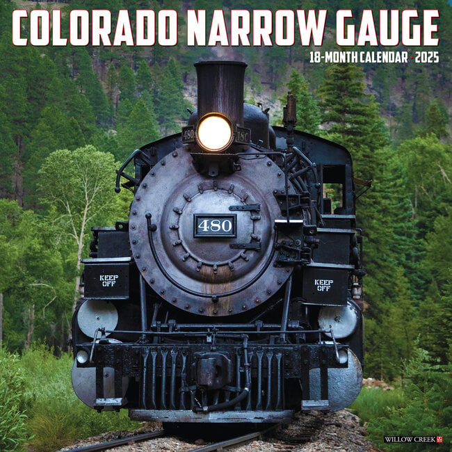 Colorado Narrow Gauge Railroads Calendar 2025