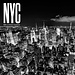 Browntrout New York City Calendar 2025 Black and White