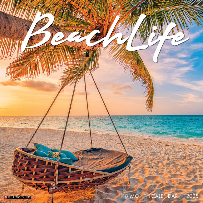 Beach Life Calendar 2025