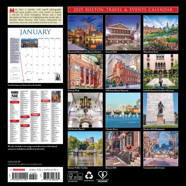el Calendario de Boston 2025? Rápido y fácil en línea