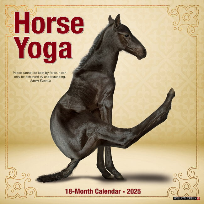 Pferde Yoga Kalender 2025