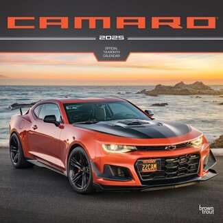 Browntrout Camaro Calendar 2025