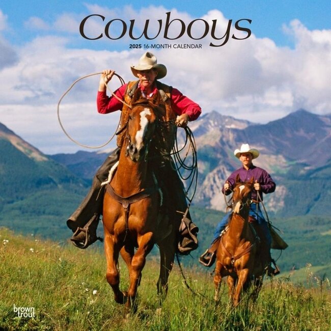Browntrout Cowboys Kalender 2025